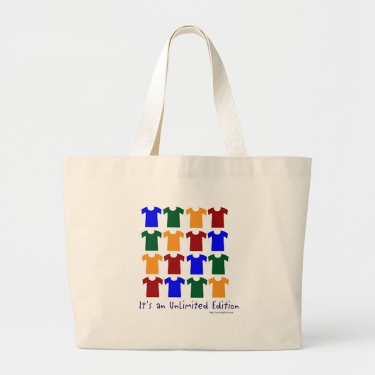 Unlimited Edition Grote Tote Bag (Voorkant)