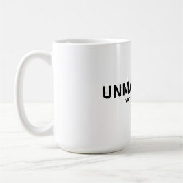 Unmastered Audio T-shirt - Creative Glitch Style Koffiemok