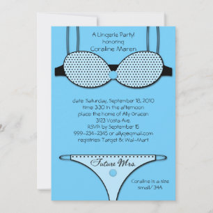 Unmentionables Blue Kaart