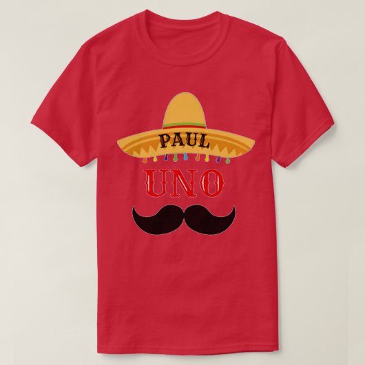 Uno Birthday T-shirt (Design voorkant)