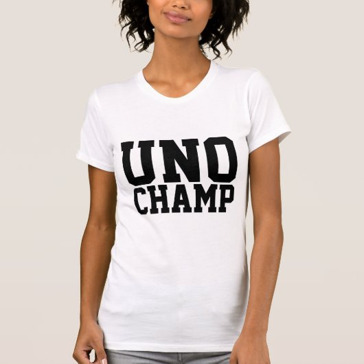 UNO CHAMP T-SHIRTS (Voorkant)