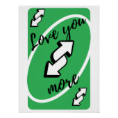 Uno der Liebe: 'Love You More'-Poster Perfect Poster (Voorkant)