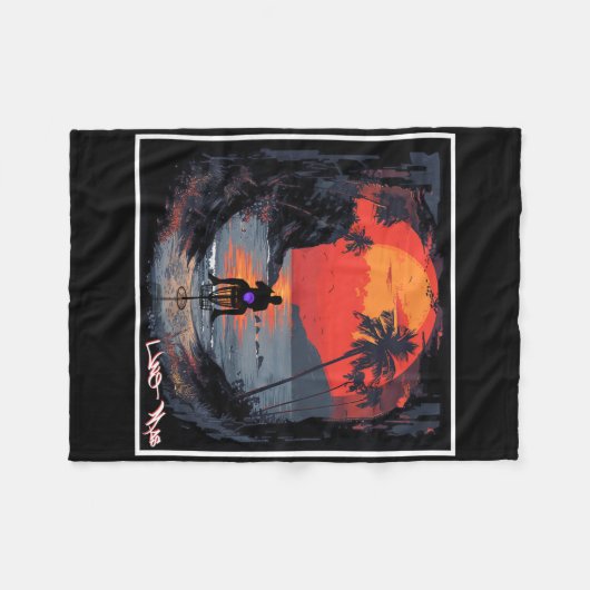 Uno Mas - Disc Golf  Fleece Deken (Voorkant (Horizontaal))