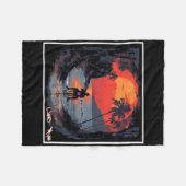 Uno Mas - Discgolf Fleece Deken (Voorkant (Horizontaal))