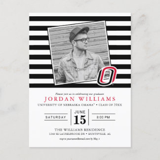 UNO Mavericks Afgestudeerde Aankondigingskaart