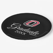 UNO Mavericks Afstuderen Papieren Bordje (Gekanteld)