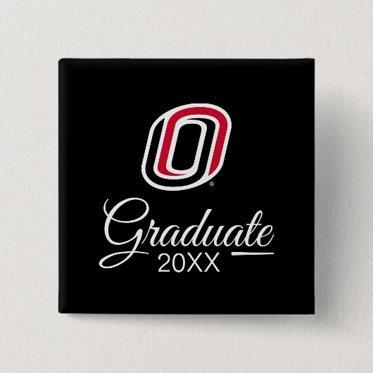 UNO Mavericks Afstuderen Vierkante Button 5,1 Cm (Voorkant)