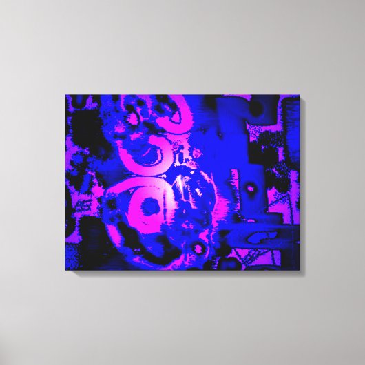 "UnPhysical Graffitti: Spooky", omgepakt Canvas (Voorkant)