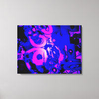 "UnPhysical Graffitti: Spooky", omgepakt Canvas