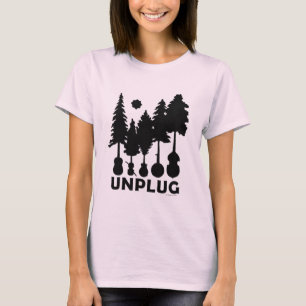 Unplug - Bluegrass Forest Womens T-shirt