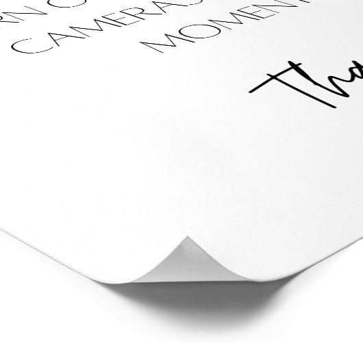 Unplugged Ceremony-Poster Poster (Hoek)