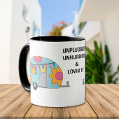 Unplugried Lovin' IT Retro Camper Mok