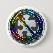 UnPuzzled Autism Awareness Button (Voorkant)