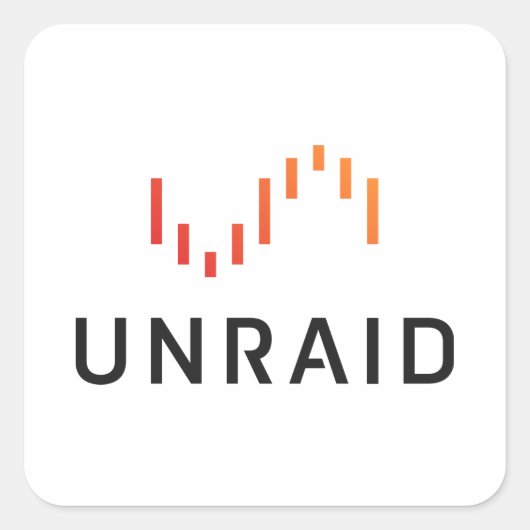 Unraid Sticker (Voorkant)