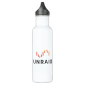 Unraid Water Fles - White (Links)