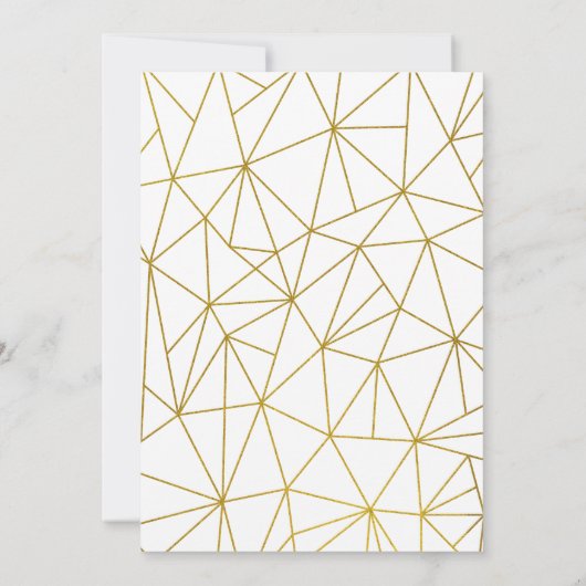 Unsave the dates trouwdatum wijzigen groen goud kaart (Achterkant)