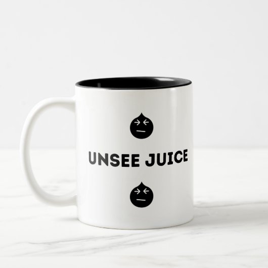Unsee Juice Tweekleurige Koffiemok (Links)