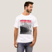 Unsinkable Titanic Ship T-shirt (Voorkant volledig)