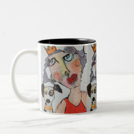 Unspoken Bond 11oz Mug  Tweekleurige Koffiemok