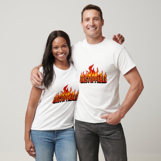 Unstoppable Flame Gradient T-shirt (Unisex)