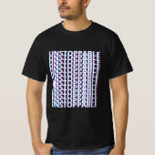 Unstoppable Pattern T-shirt (Voorkant)