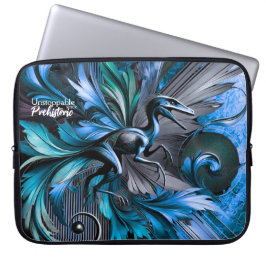 Unstoppable Raptor – Fuel Strength, Rule the Wild Laptop Sleeve