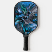 Unstoppable Raptor – Fuel Strength, Rule the Wild Pickleball Paddle (Achterkant)
