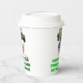 Unstoppable veterans  papieren bekers (Links)