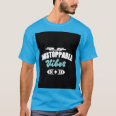 Unstoppable vibes motivational T-Shirt design  (Devant)