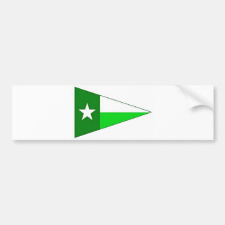 UNT Sailing Burgee Bumpersticker