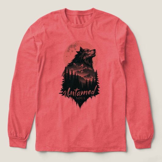 Untamed Soul Tri-Blend Shirt (Voorkant)