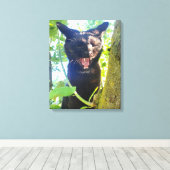 Untamed Spirit Canvas Afdruk (Insitu (Houten vloer))