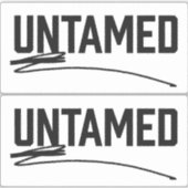 Untamed Stickers (Voorkant)