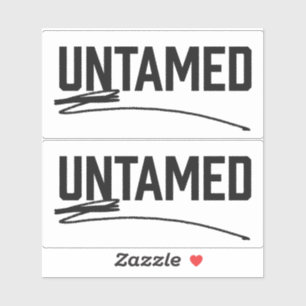 Untamed Stickers