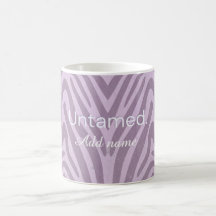 Untamed Zebra Print Coffee Mug