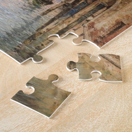 Unterberger's Venetië-kunstpuzzel Legpuzzel (Zijkant)