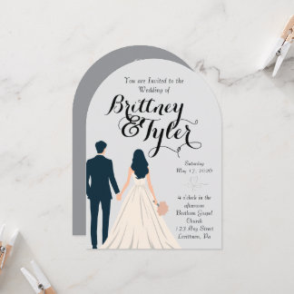 Until Forever-Brittney Wedding Invitation