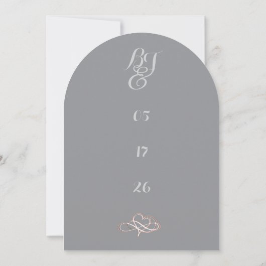 Until Forever-Brittney Wedding Invitation (Dos)