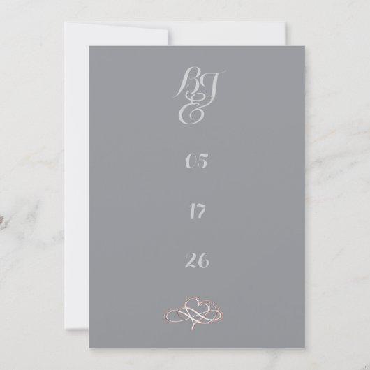 Until Forever-Brittney Wedding Invitation (Dos)