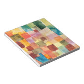 Untitled abstract watercolor squares - Paul Klee Notitieblok (Schuin)