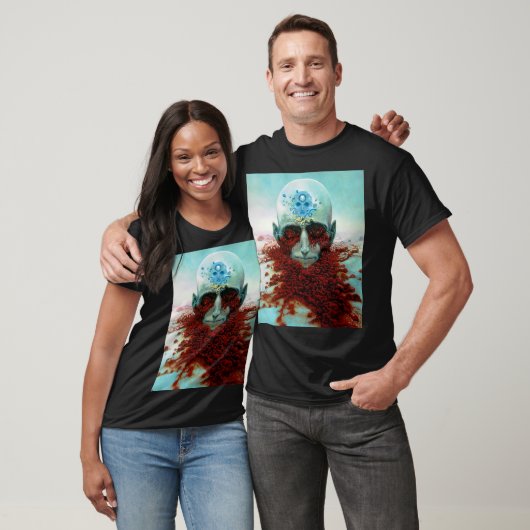 Untitled (Decomposition) by Zdzislaw Beksinski T-shirt (Unisex)