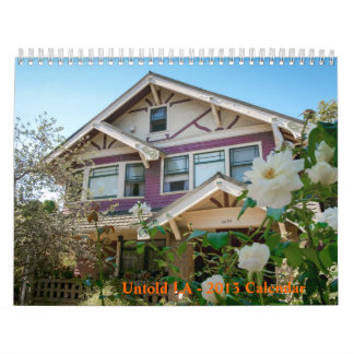 Untold LA - Agenda 2013 Kalender