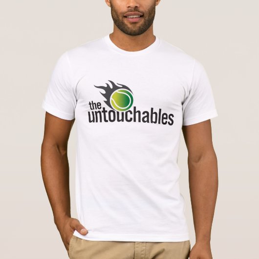 Untouchables Tennis Team Mannen Shirt (Voorkant)