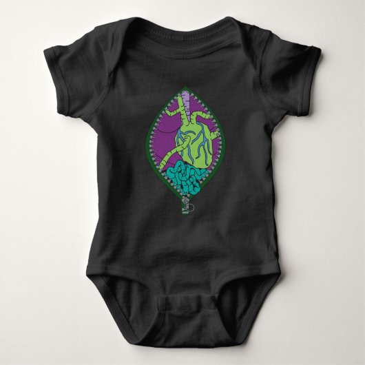 Unzipped monster! romper (Voorkant)