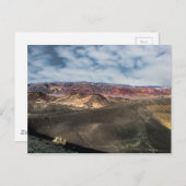 Uonthbe Crater Death Valley Briefkaart (Voorkant / Achterkant)