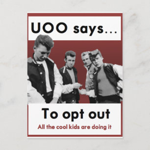 UOO Officiële Post Card 8 Briefkaart