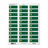 UOSF Logo Etiket (Full Sheet)
