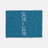 Uoy Sv Uoy Motivational Quote  Fleece Deken (Voorkant (Horizontaal))