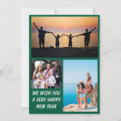 Up and Away Krans Kerst Kaart (Achterkant)