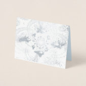 "Up and Beyond" Silver Foil Note Kaart met envelop (Voorkant)